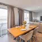 Stunning Ocean View 200mt Ac Pool 公寓 阿尔布费拉